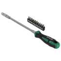 Surubelnita flexibila cu 11 elemente 1/4X25MM S-12401 - imagine 4