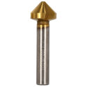 Zencuitor 90GRD HSS-TIN DIN335 20.5MM S-72511 - imagine 2