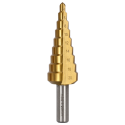 Burghiu in trepte HSS-TIN RP 4.00-20.00 2MM S-72530 - imagine 2