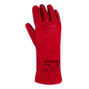 Mănuși de piele S-SKIN RED 2XL-11” STALCO S-47329 - imagine 2
