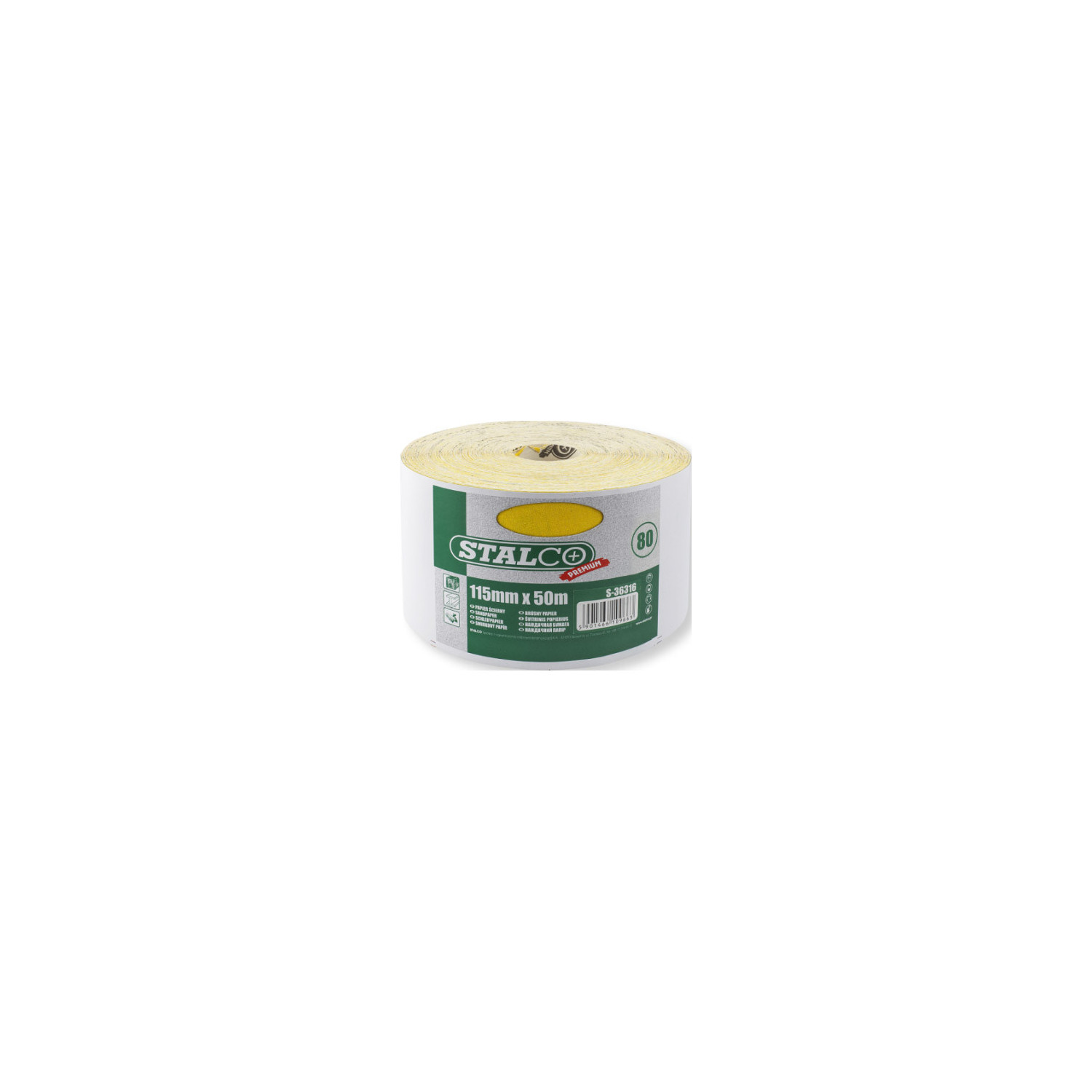 sanding-paper-in-rollls-155mm-x-50m-gr80-stalco-s-36316.jpg Hartie de slefuit la rola 155mm x 50m, gr.80 STALCO S-36316 - imagine 1