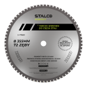 Disc taiere otel/aluminiu 355X25.4MM TCT S-71980