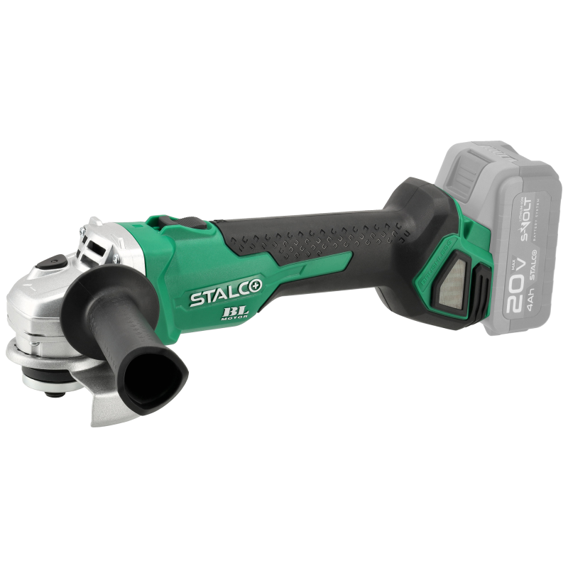 szlifierka-katowa-ags20-125bl-body-20v-s-volt-stalco-s-97303 Polizor unghiular pe acumulator AGS20-125BL corp 20V S-VOLT STALCO S-97303 - imagine 1