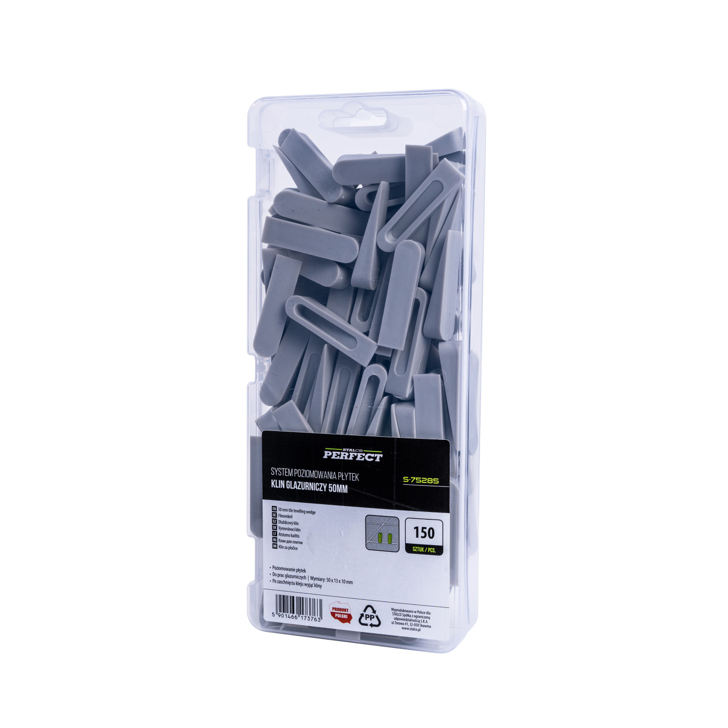 tiling-wedges-50x13x10mm-150-pc-stalco-perfect-s-75285.jpg Pene gresie 50MM 50X13X10MM (150 buc) S-75285 - imagine 1
